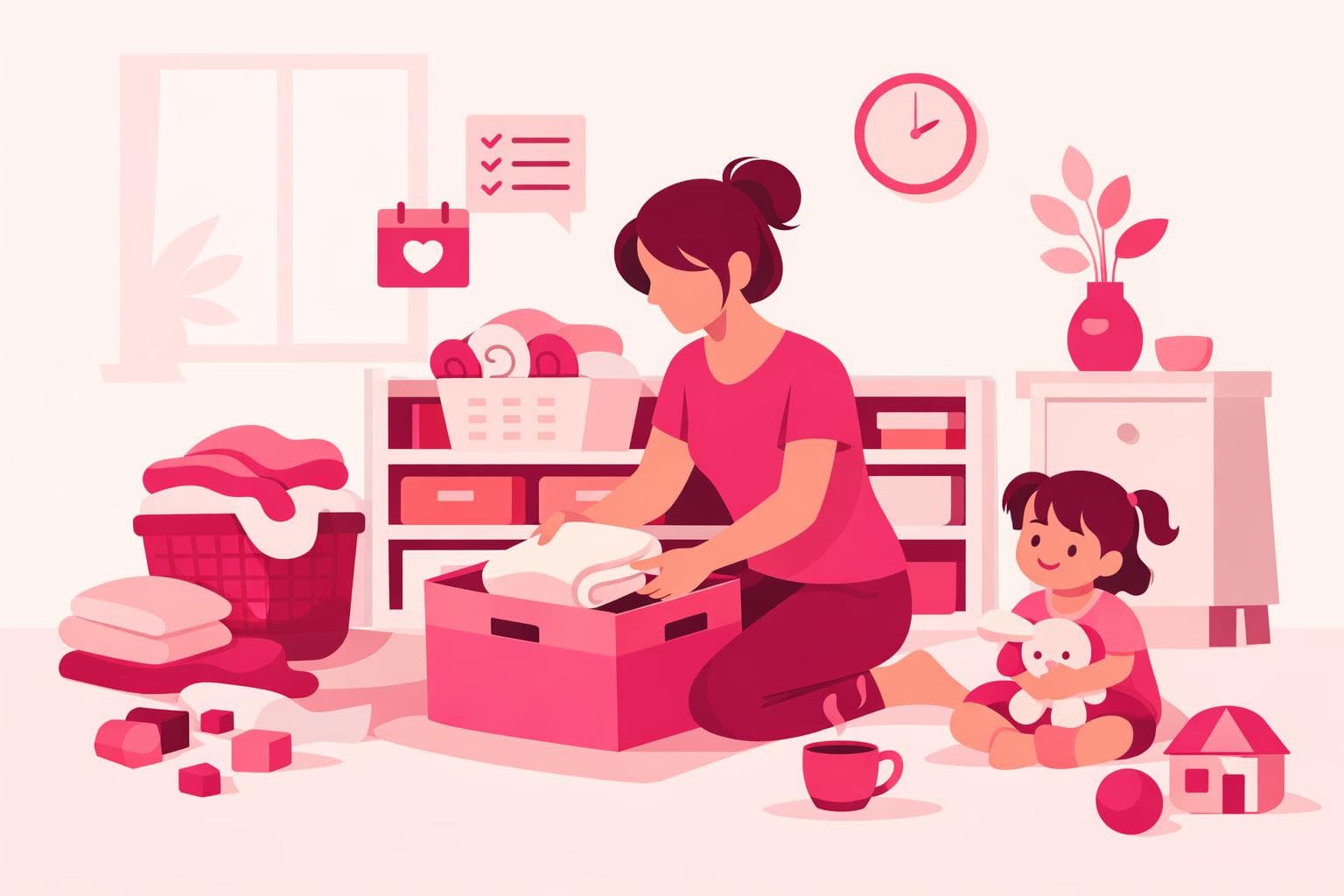 Home organisation for overwhelmed moms where to begin