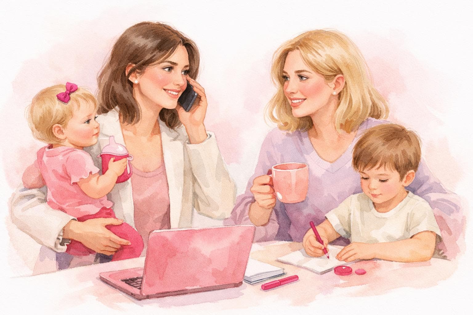 How to network as a mom when you have no time
