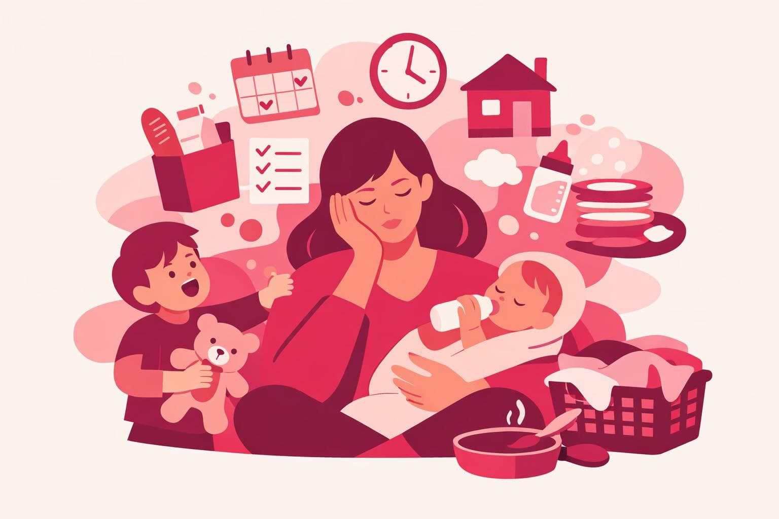 The Invisible Mental Load Moms Carry Every Day