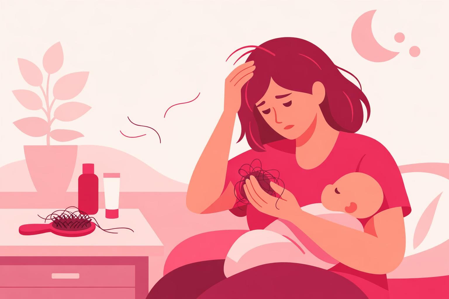 Postpartum hair loss: what no one tells you