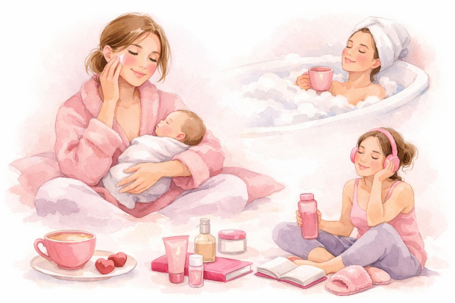 Self-care for new moms: 30 ideas for the first 12 weeks