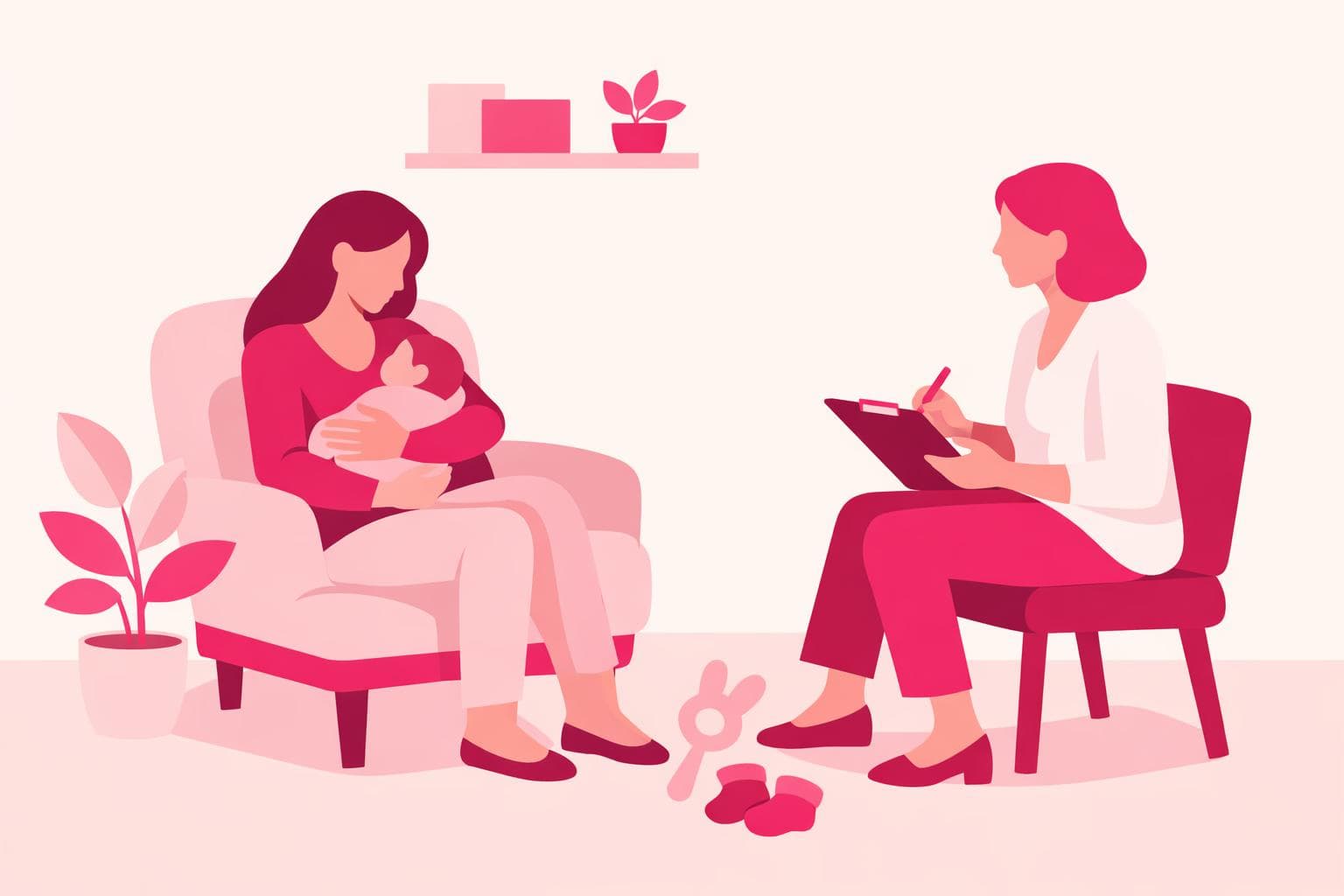 What happens at a perinatal mental health assessment