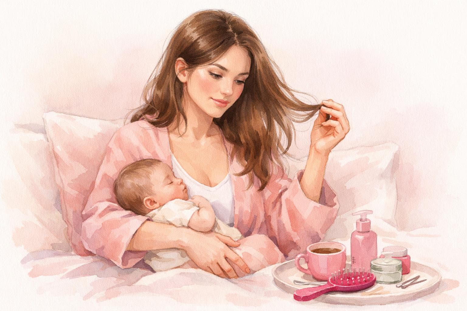 9 postpartum hair fall remedies a dermatologist approves