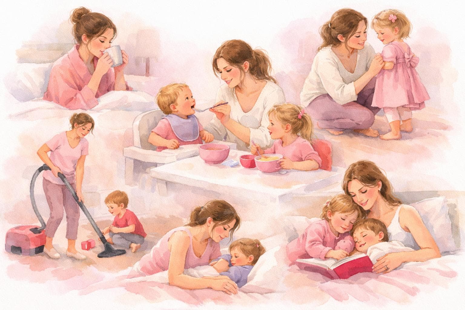 A real stay-at-home mom's day 5:30am to bedtime