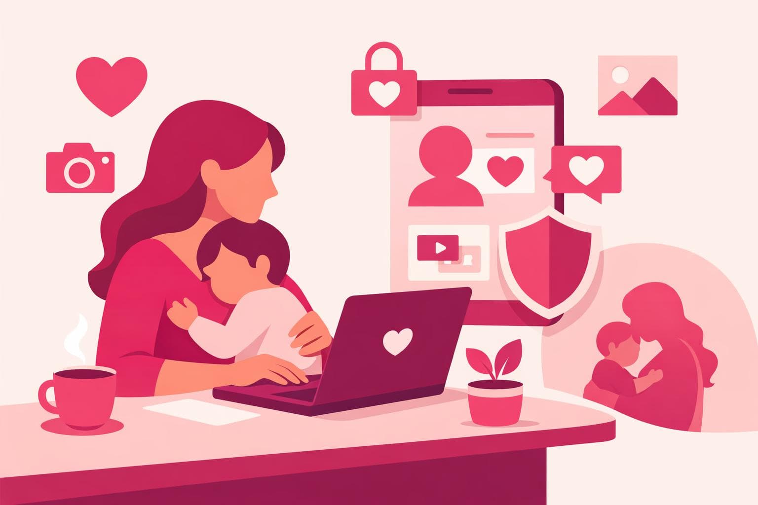 Building a personal brand as a mom without losing your privacy