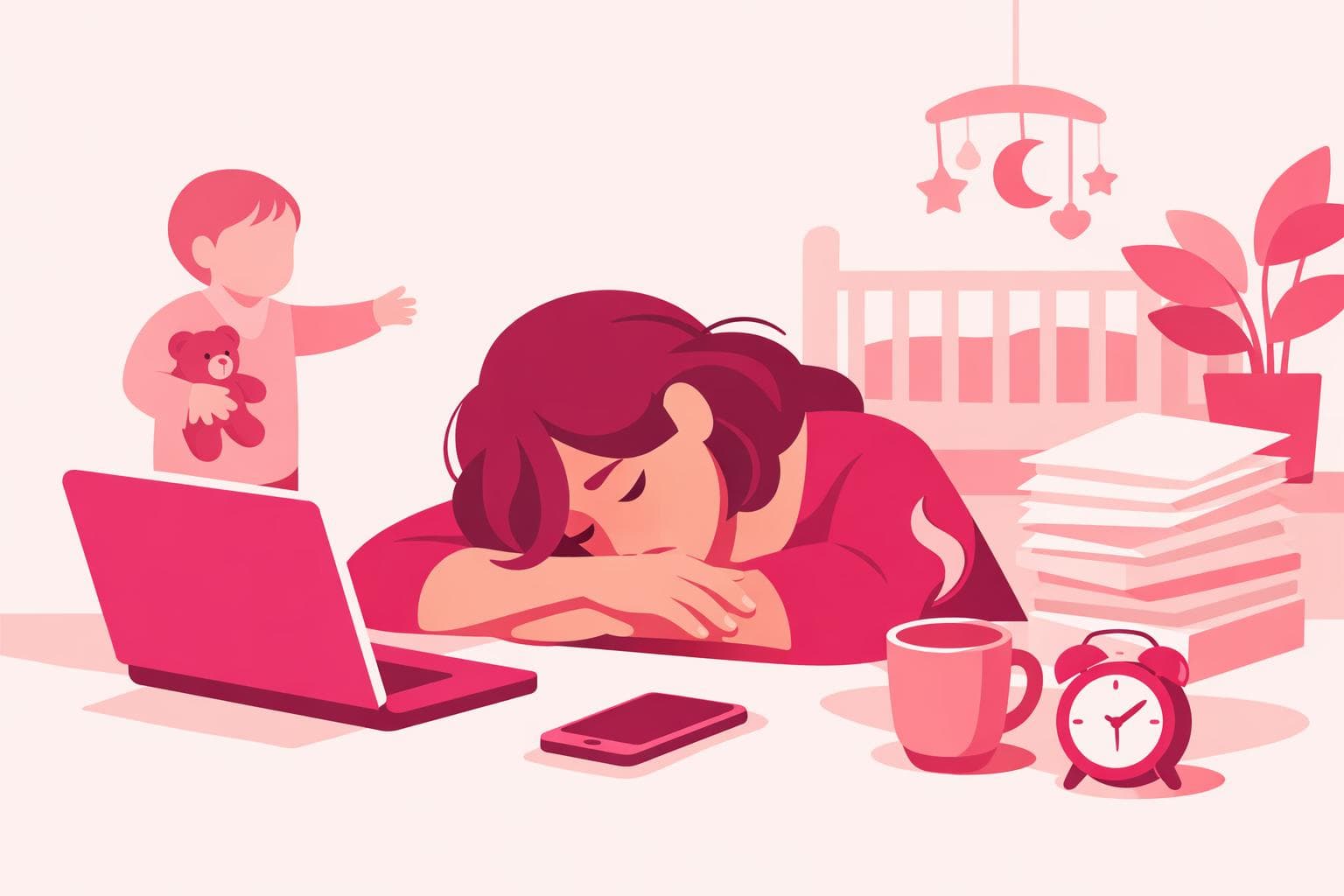 Burnout as a mom entrepreneur what it is and how to recover