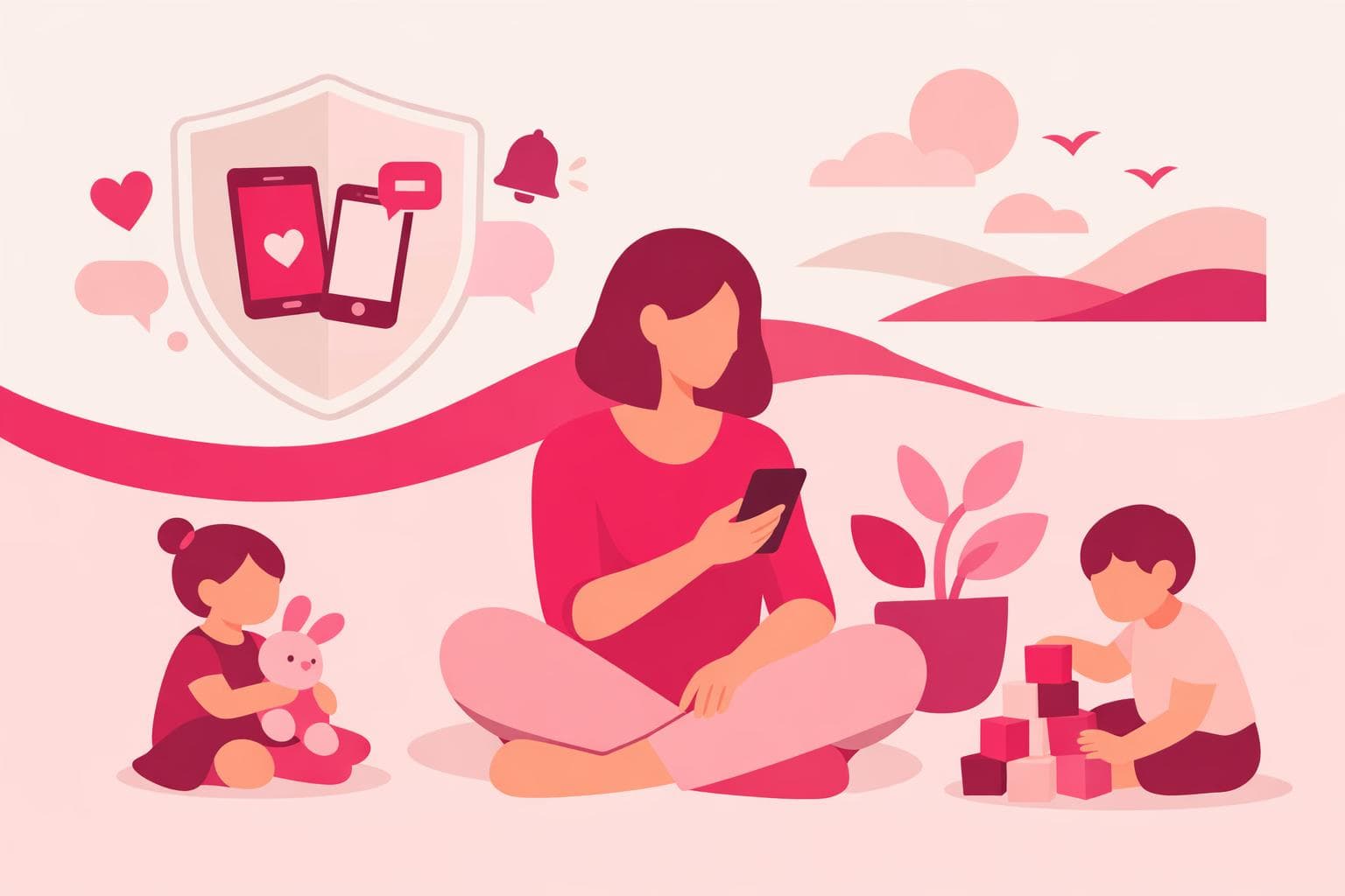Digital boundaries for moms: protecting your attention and mental health