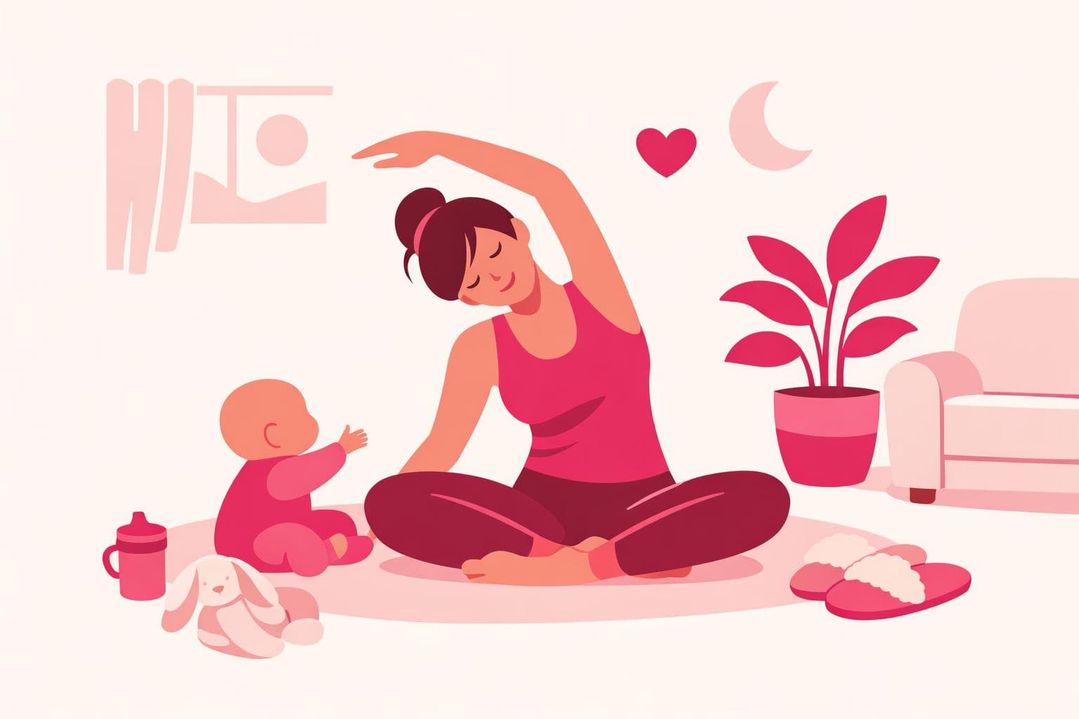 Gentle movement for moms who don't have energy for the gym