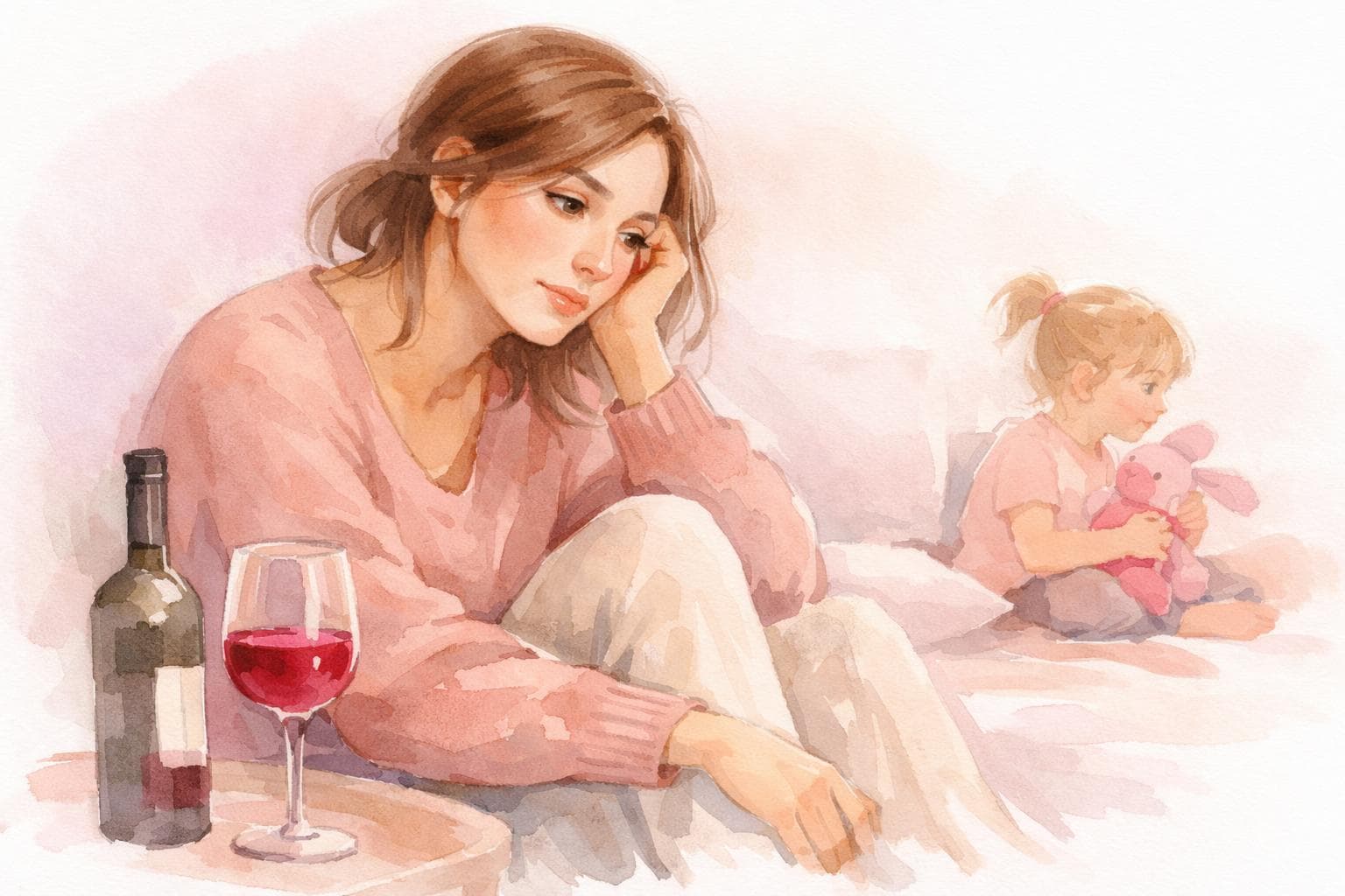 How alcohol affects mom mental health: what we don't talk about enough