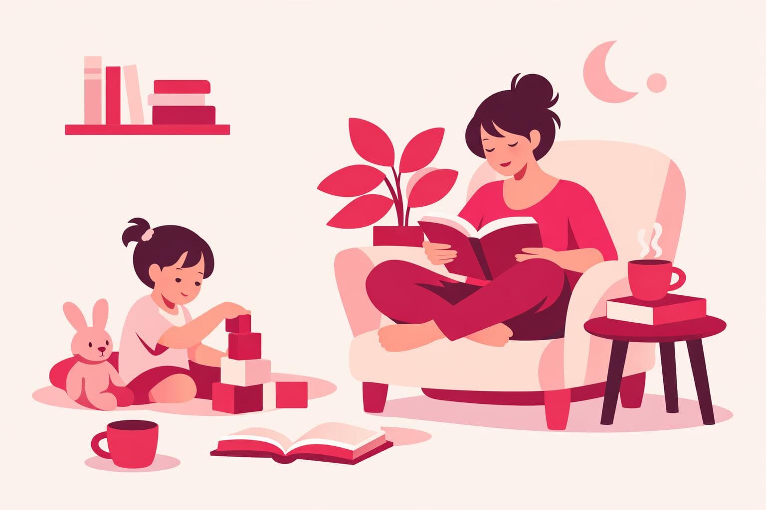 How to build a reading habit as a busy mom: get back to books