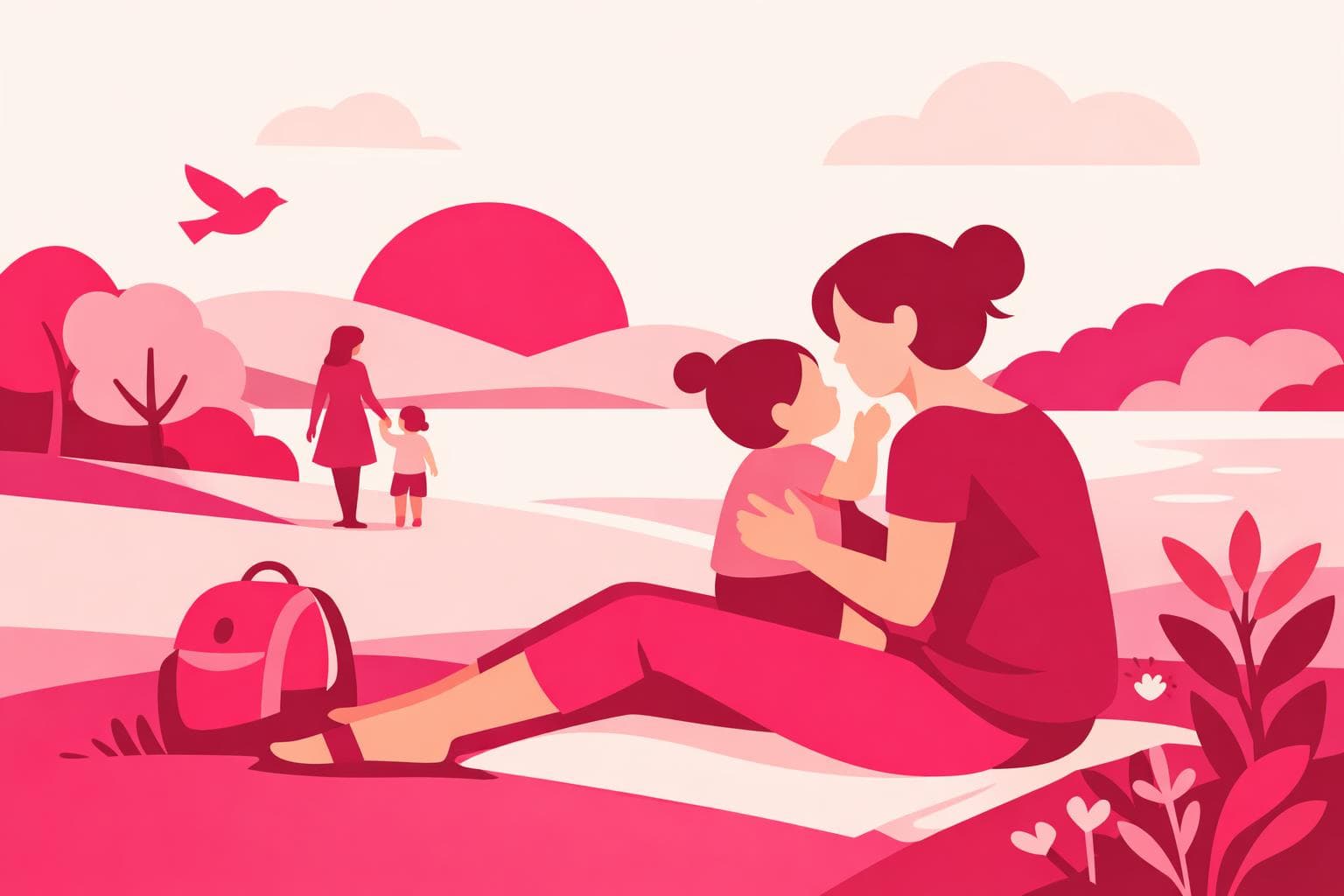 How to get outside more as a mom and why it genuinely helps