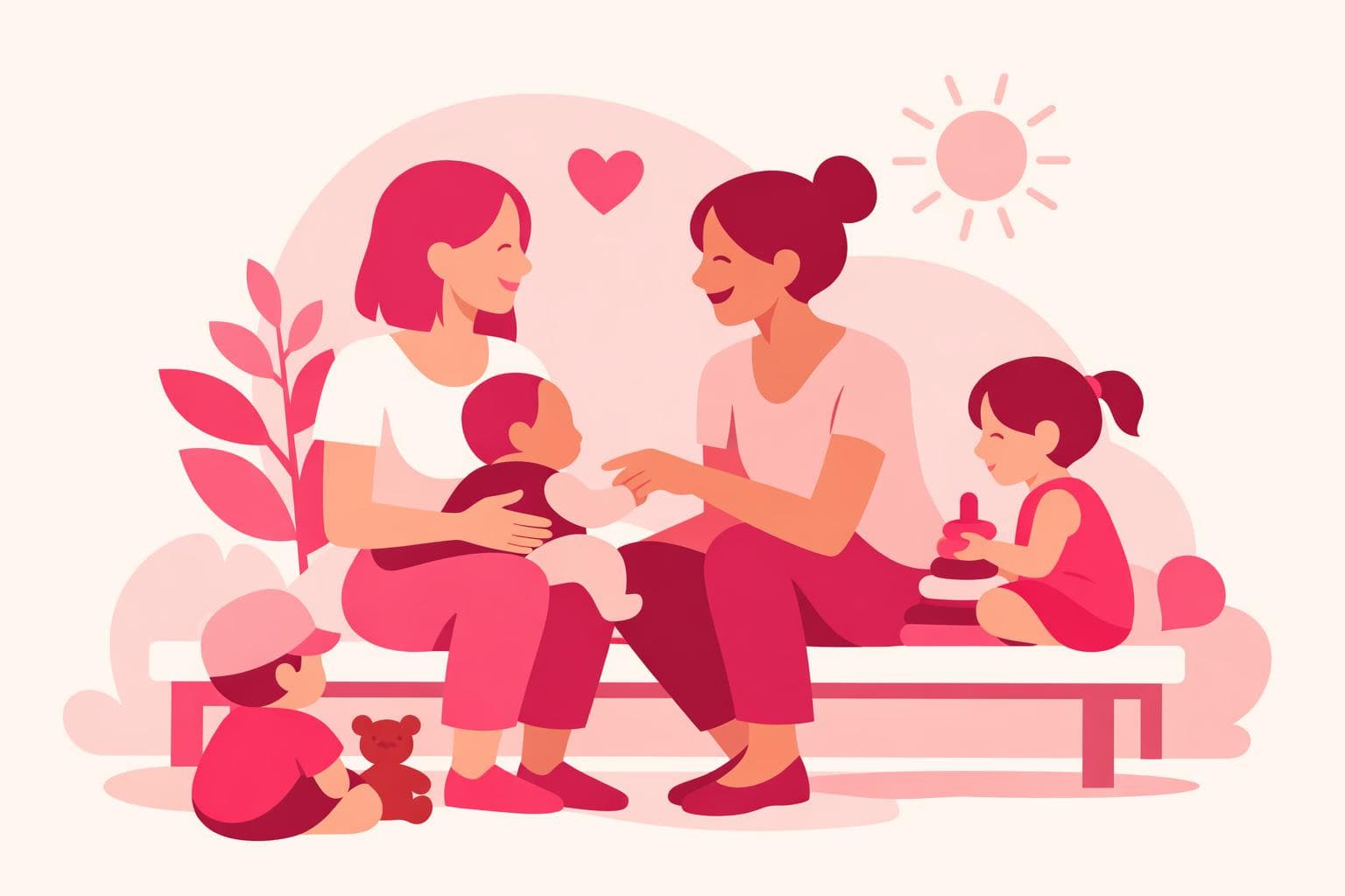 How to make mom friends when it feels harder than it should