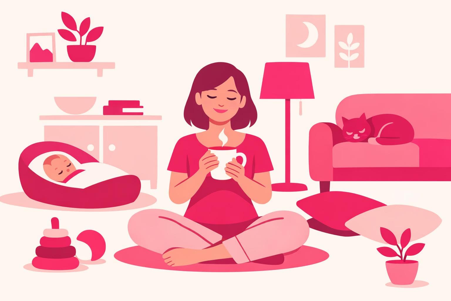 How to make your home feel calm: a guide for overwhelmed moms