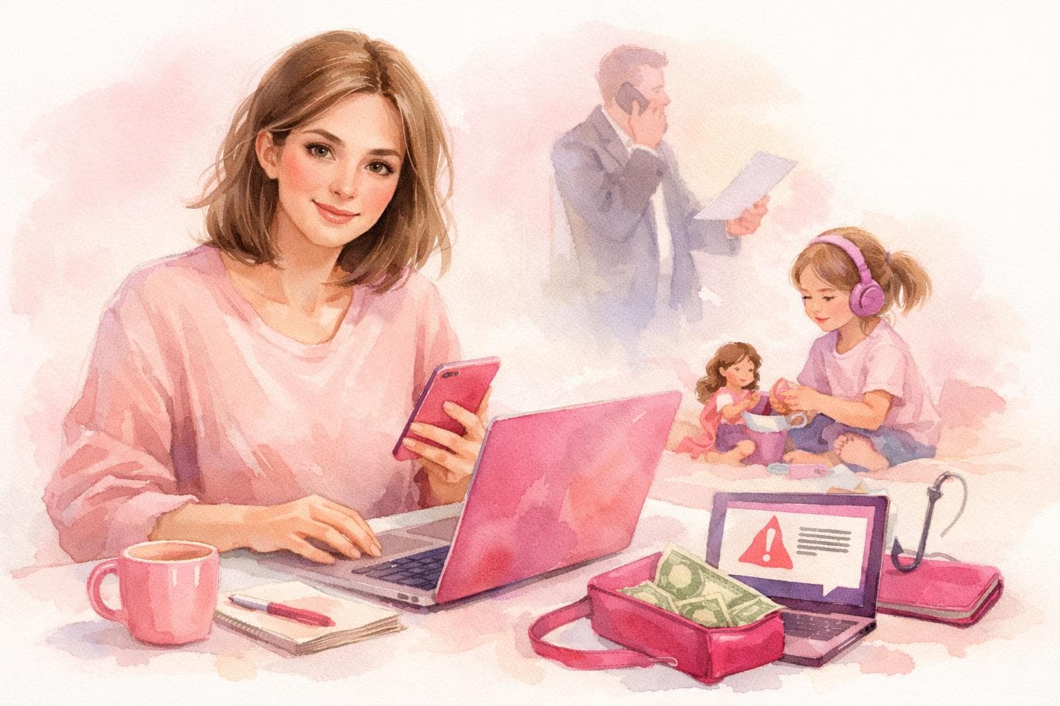 How to spot legit WFH mom jobs and 7 common scams to avoid