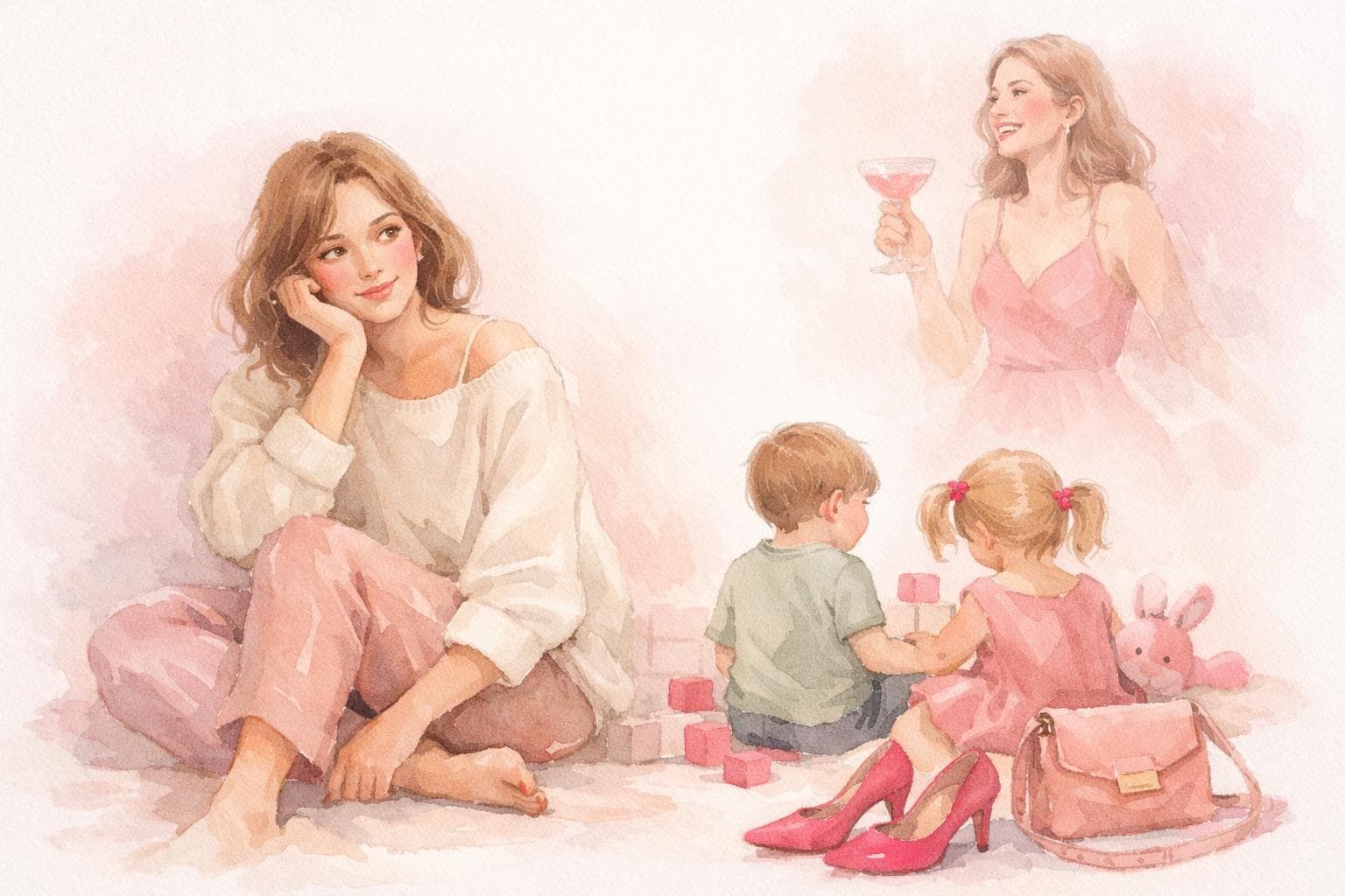 Letting go of who you were before kids