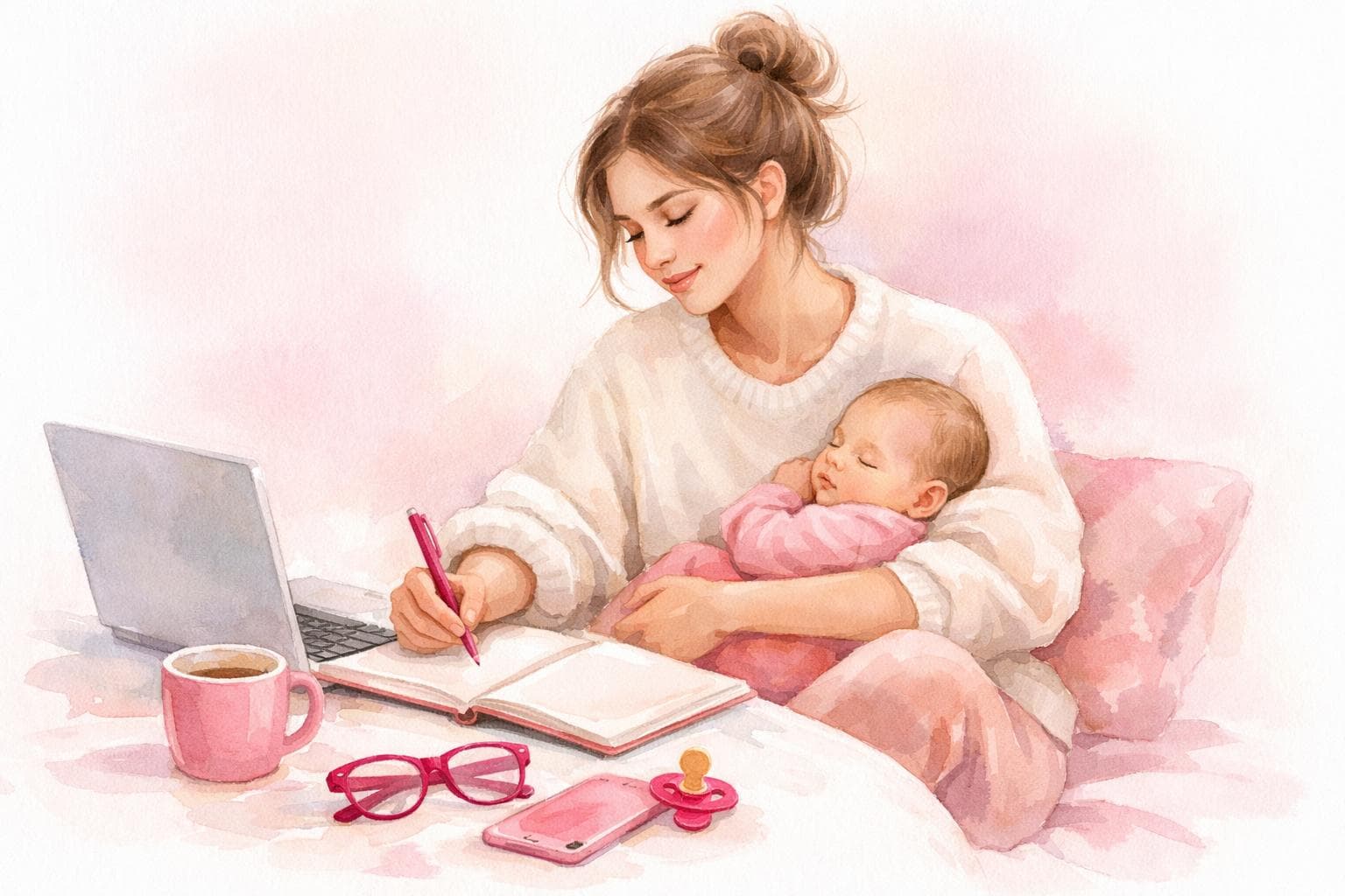 Maternity leave when you're self-employed: what no one explains