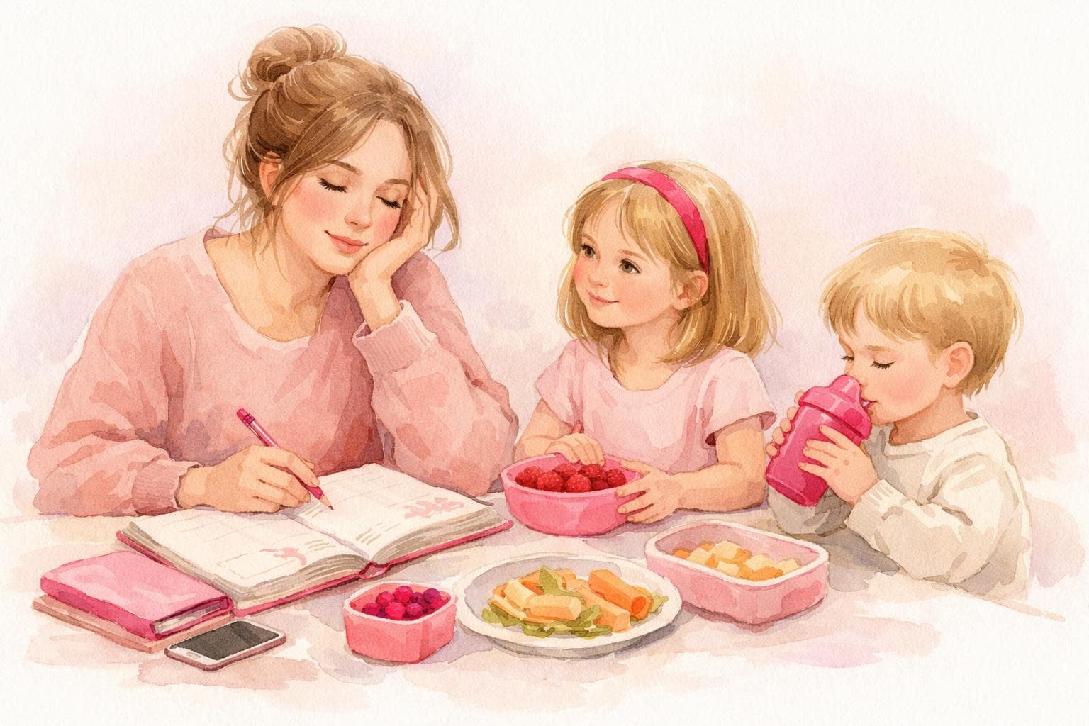 Meal planning for moms who are too tired to think about food