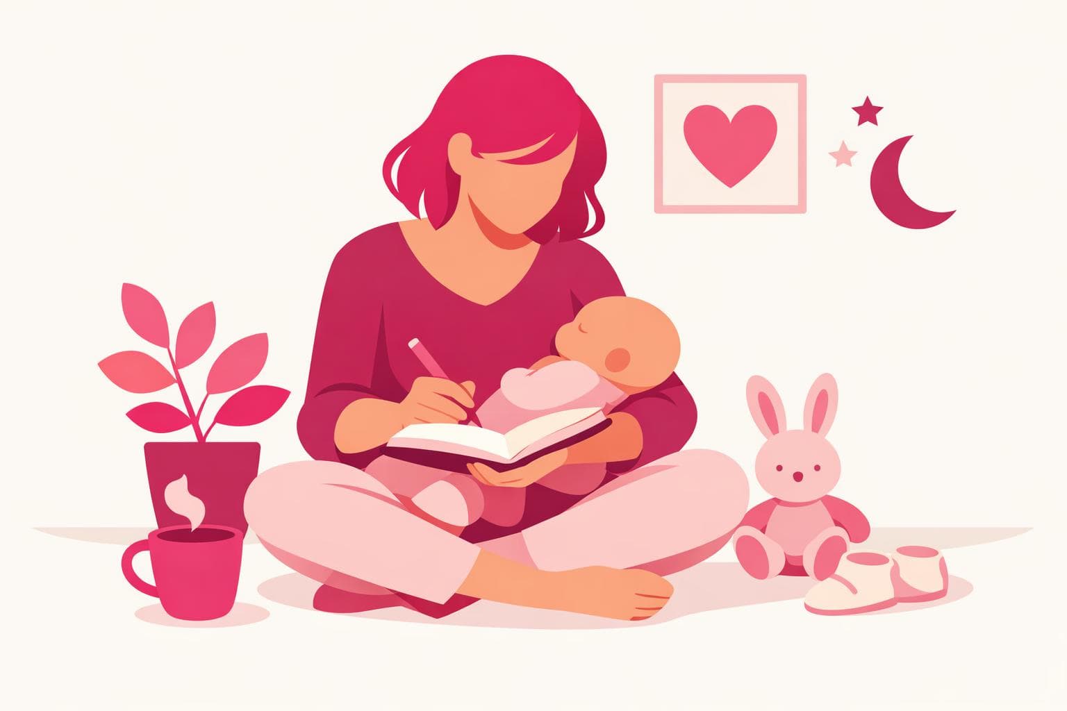 Mom journaling prompts: 60 to process the first year and beyond