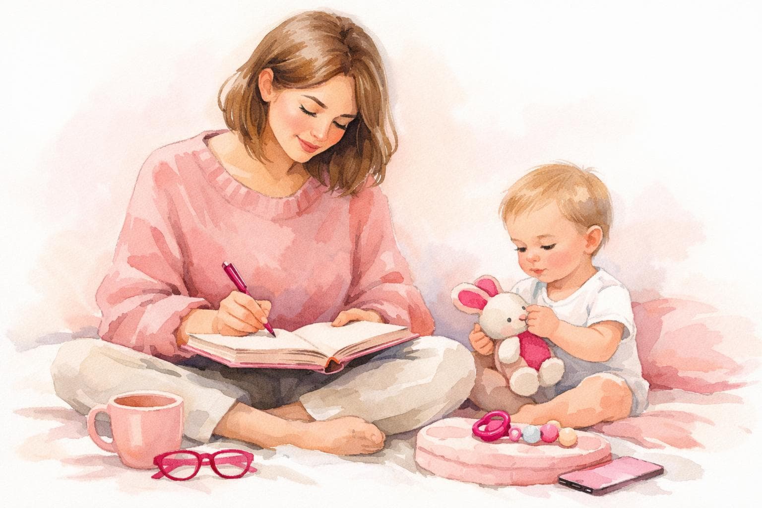 Mom journaling prompts: 60 to process the first year and beyond