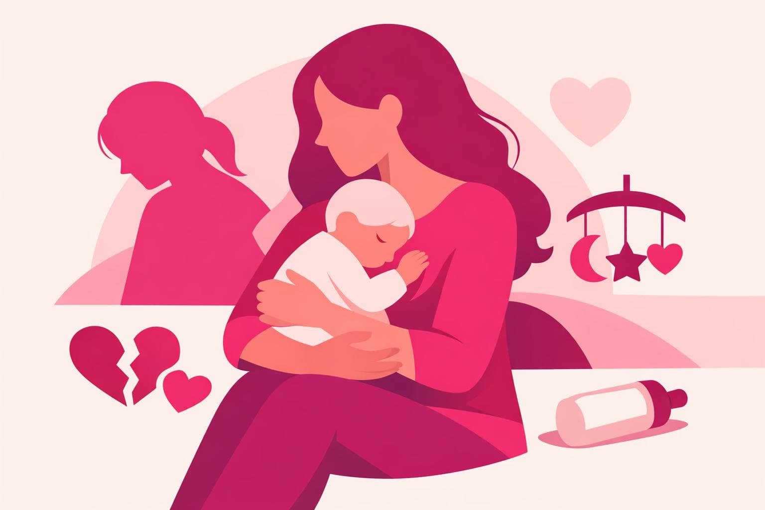 Motherhood after infertility when the dream comes with complicated feelings