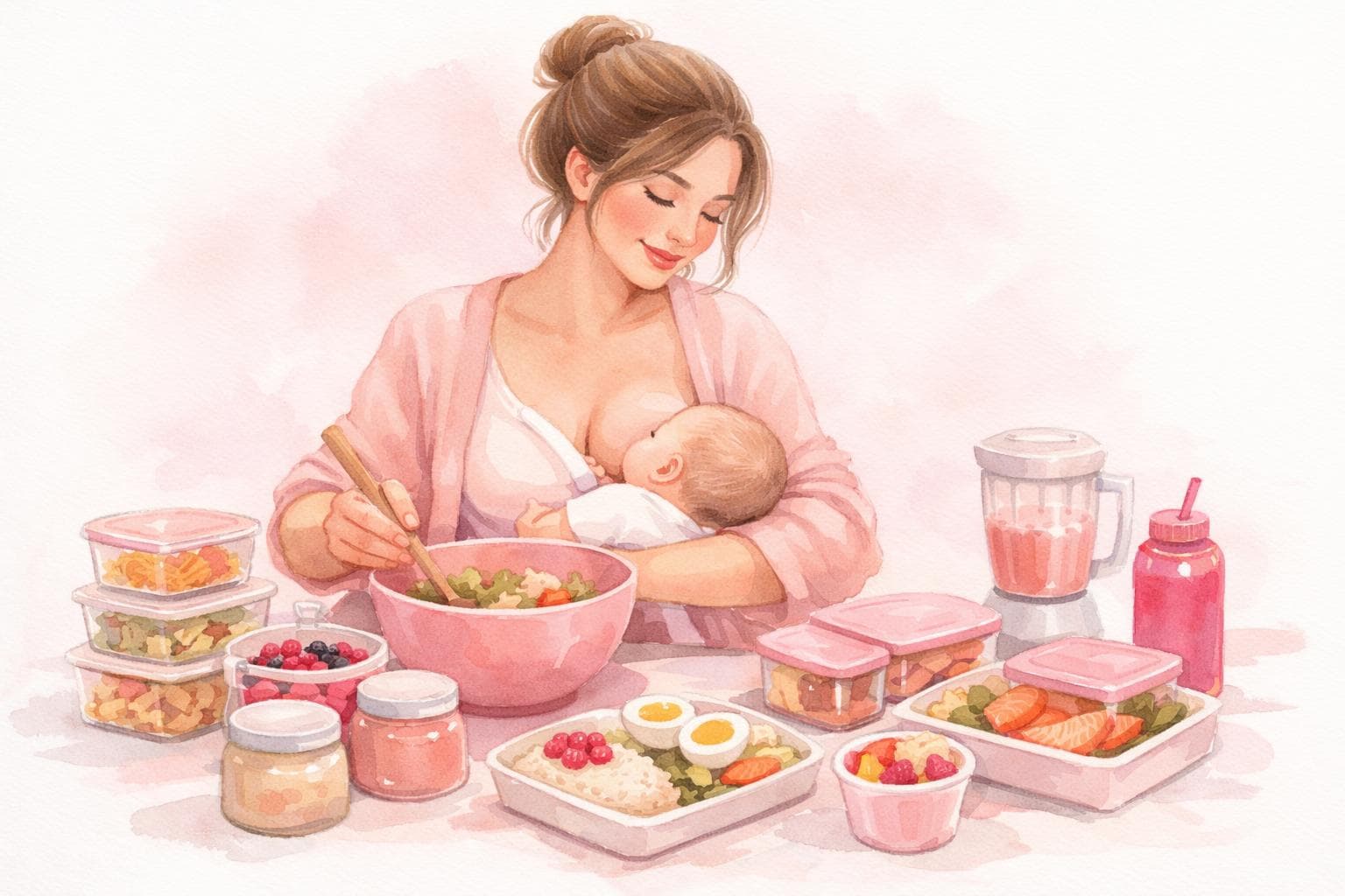 Nursing mom meal prep: batch recipes for the week