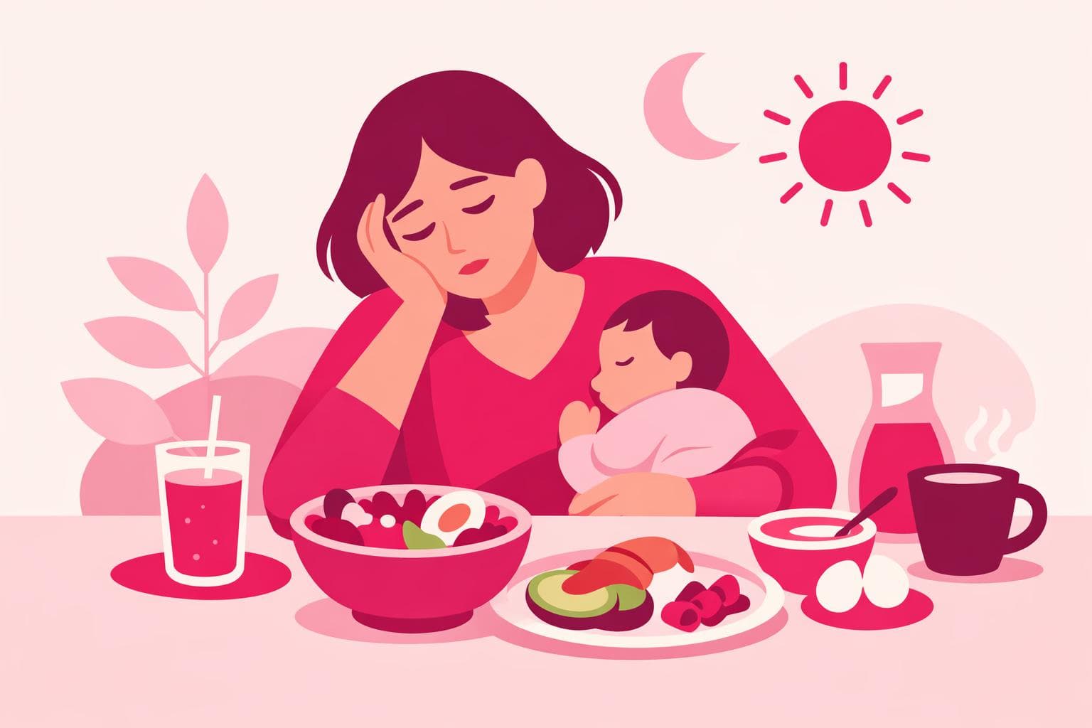 Nutrition for exhausted moms: what to eat when you have no energy
