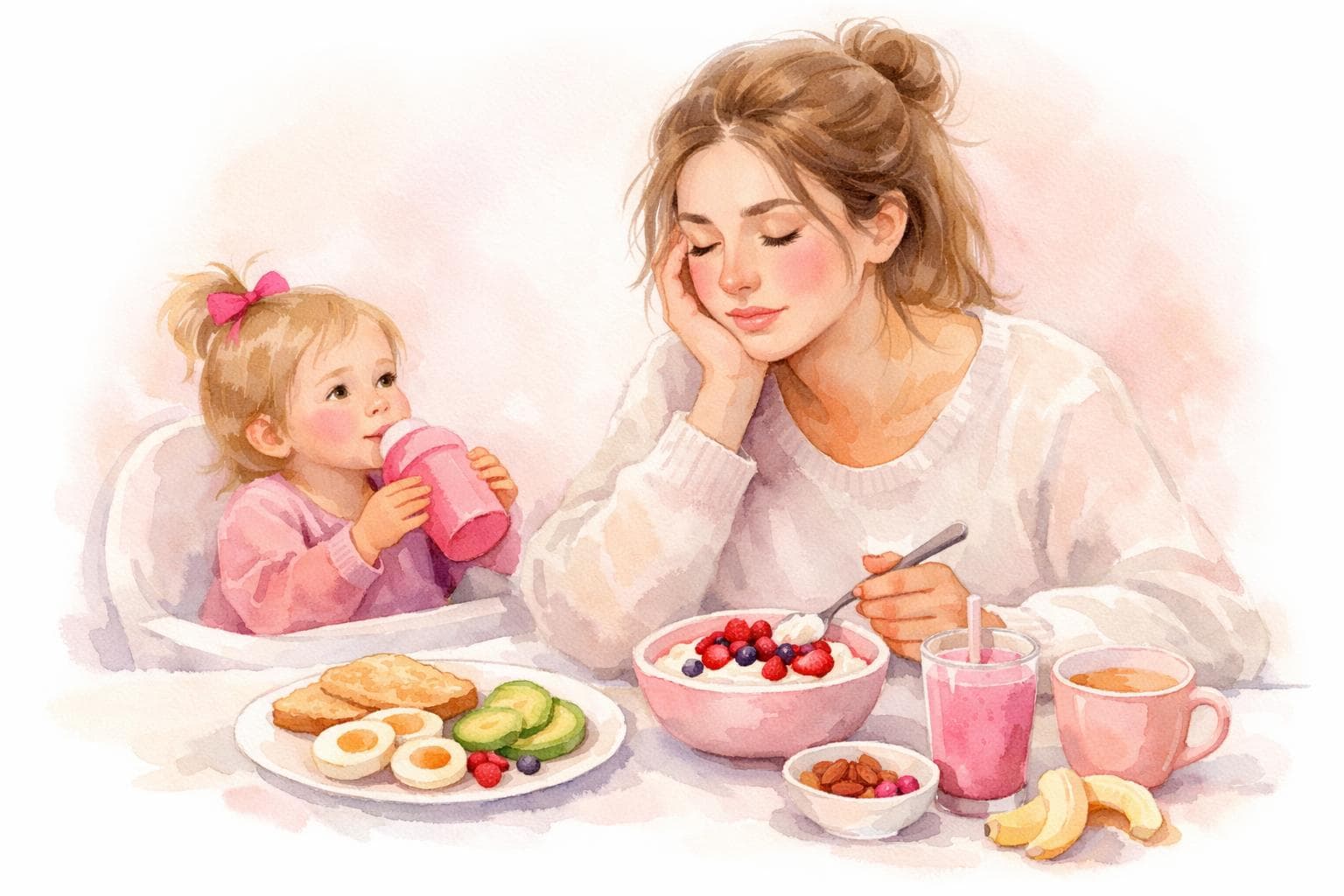 Nutrition for exhausted moms: what to eat when you have no energy