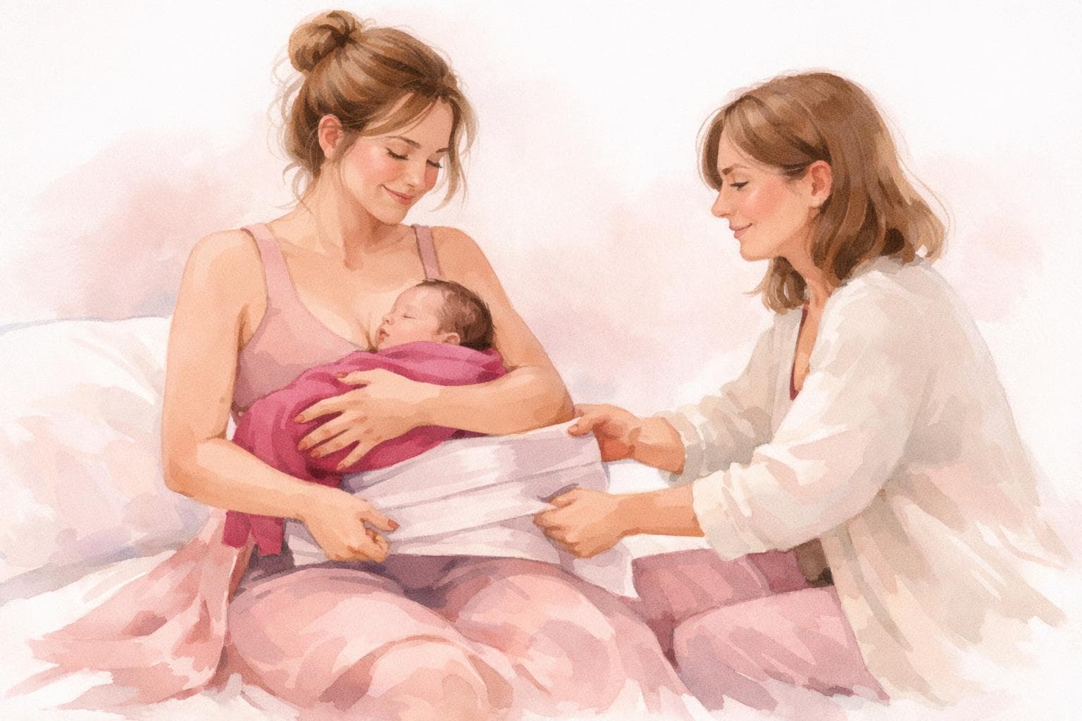 Postpartum belly binding: tradition, science and how to do it