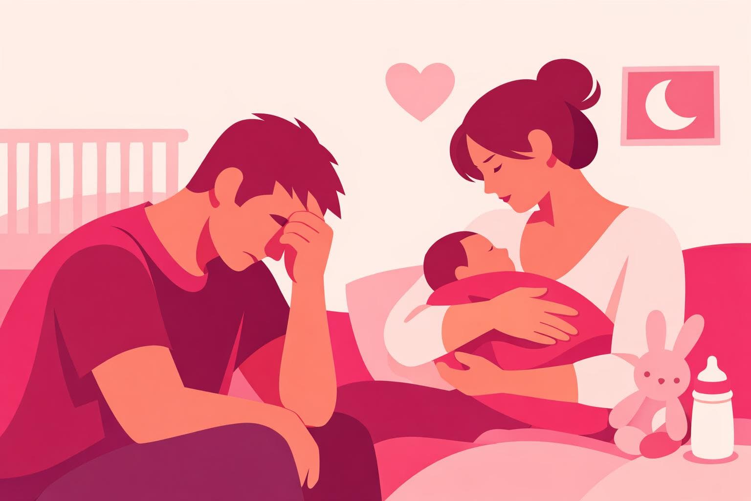 Postpartum depression in dads: what partners need to know