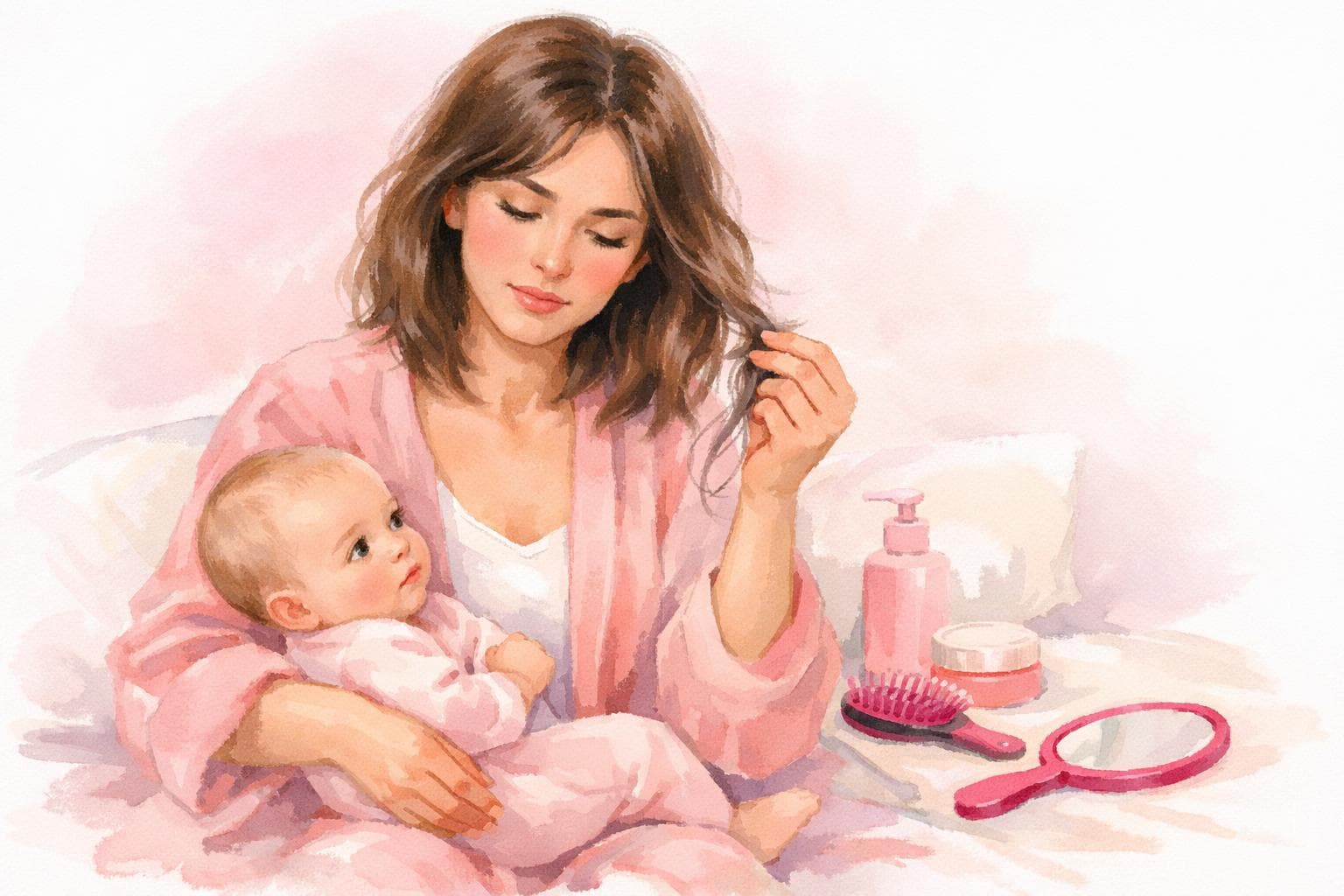 Postpartum hair loss: the timeline, treatments and when to worry