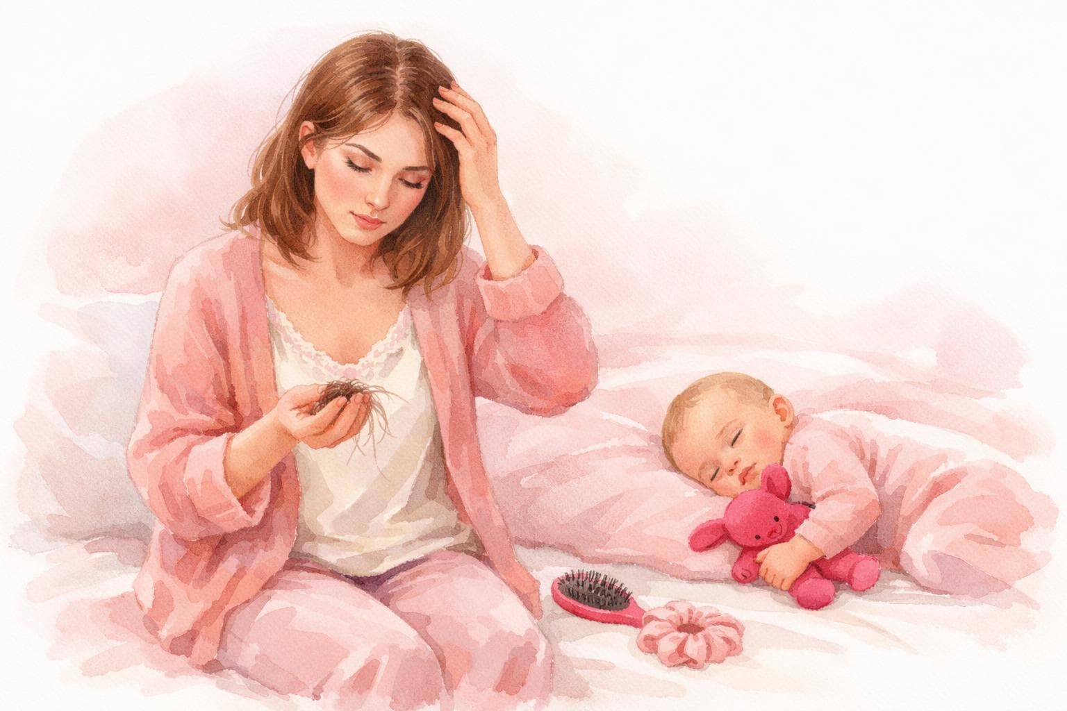 Postpartum hair loss: what no one tells you