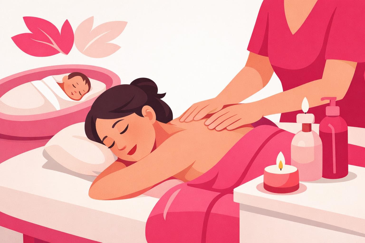 Postpartum massage: benefits, risks, when to start and what to ask