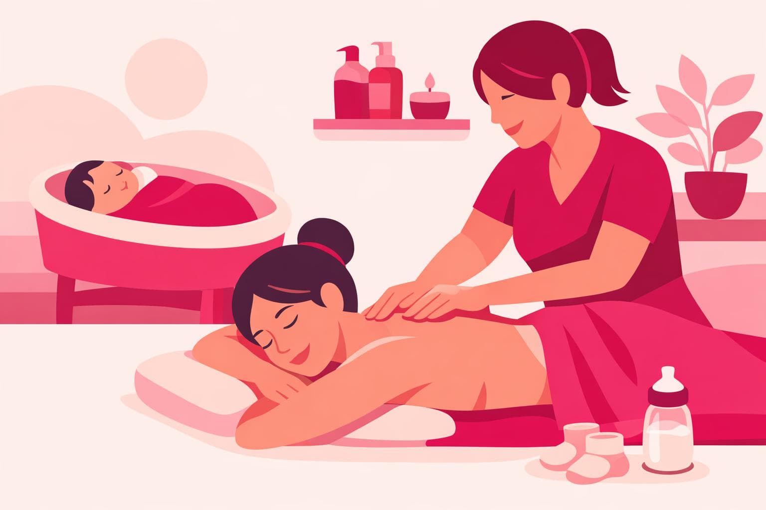 Postpartum massage therapy: when it's safe, why it helps and what to look for