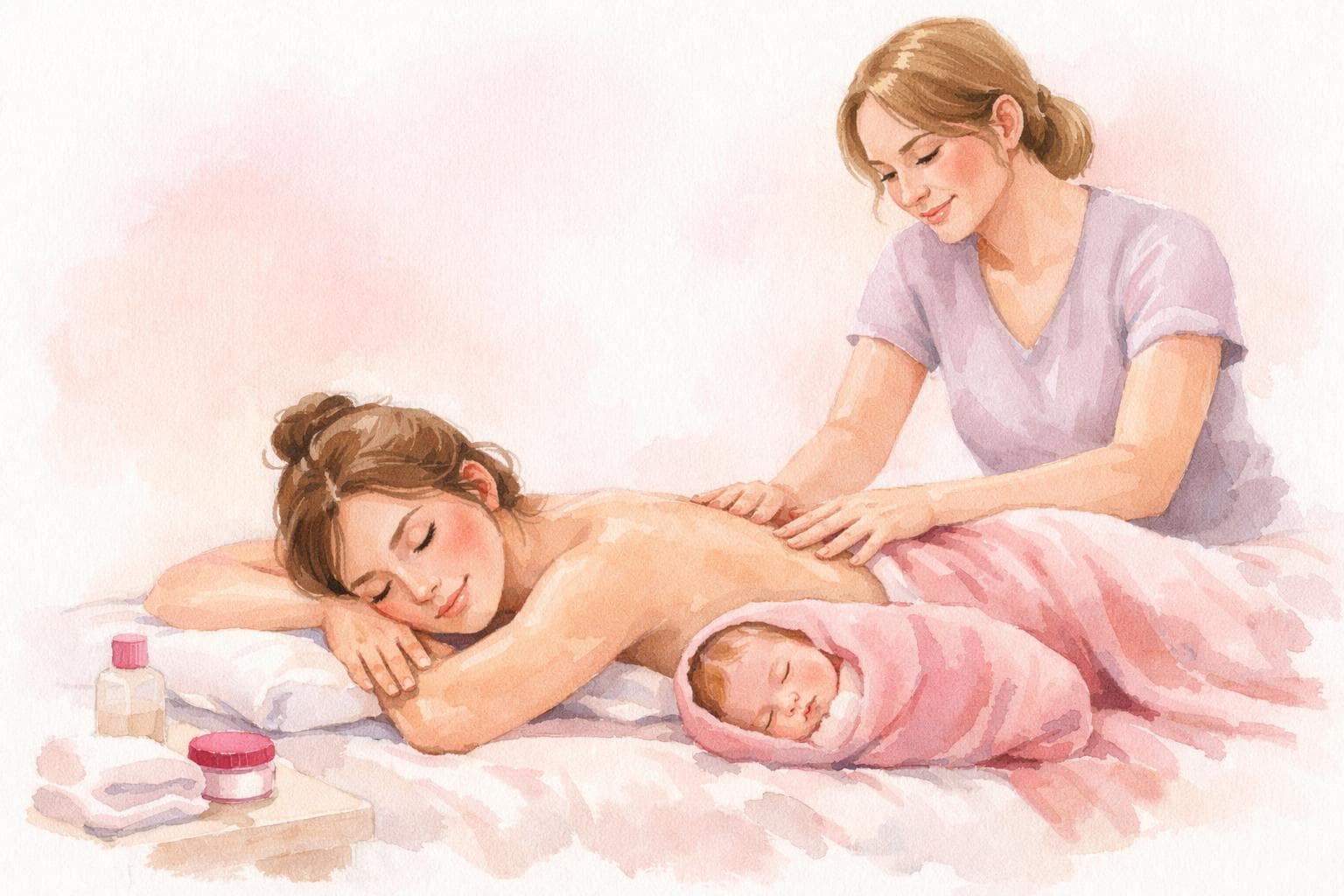 Postpartum massage therapy: when it's safe, why it helps and what to look for