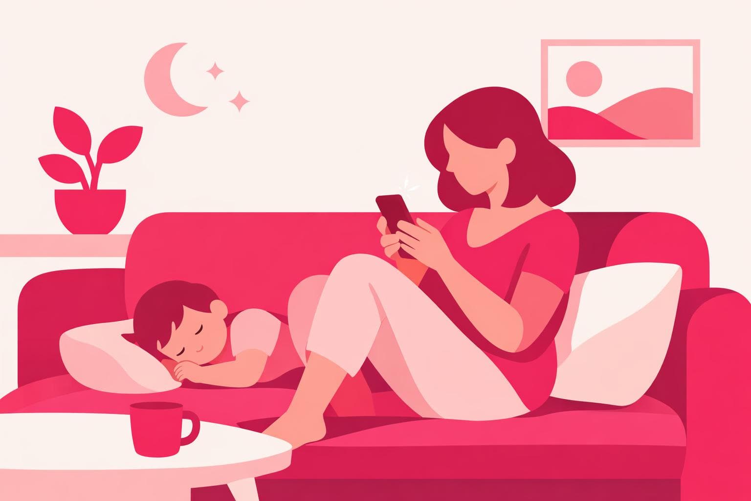 Screen time for moms: when scrolling becomes a coping mechanism