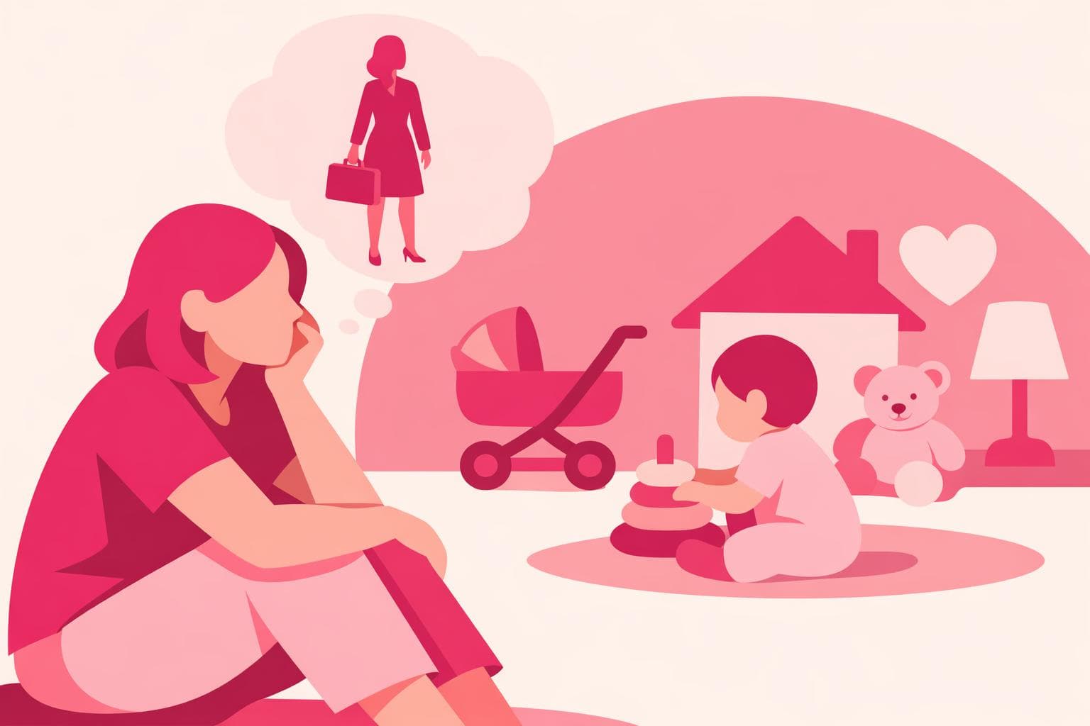 Stay-at-home mom identity crisis: when the role isn't enough