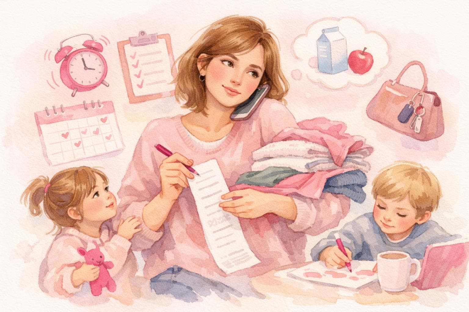 The Invisible Mental Load Moms Carry Every Day