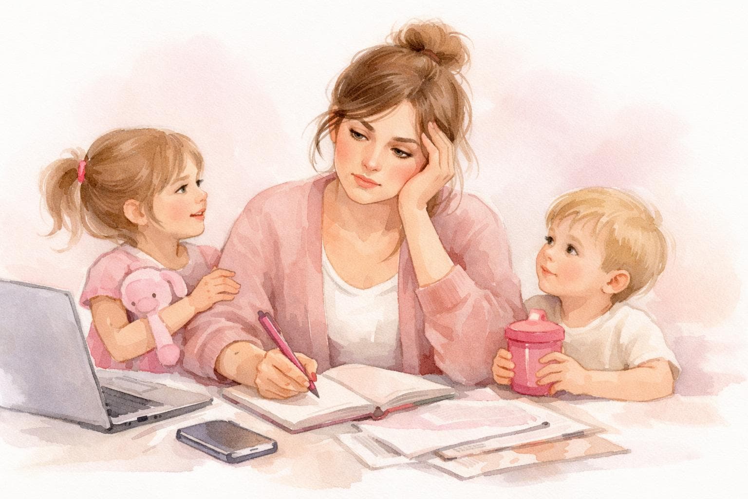 The mental load of running a business and a household: why mom entrepreneurs burn out