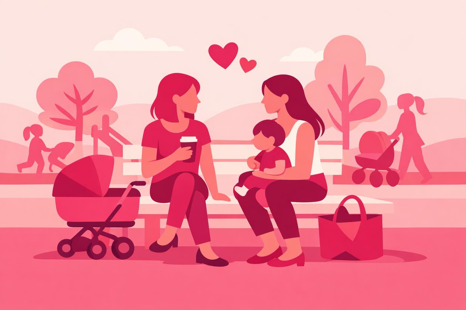 The search for a mom best friend: how to find your person