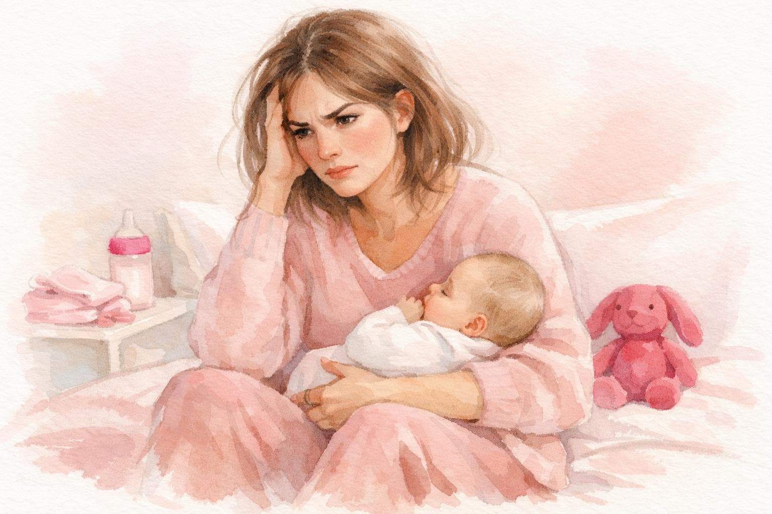 What is postpartum rage and what causes it?