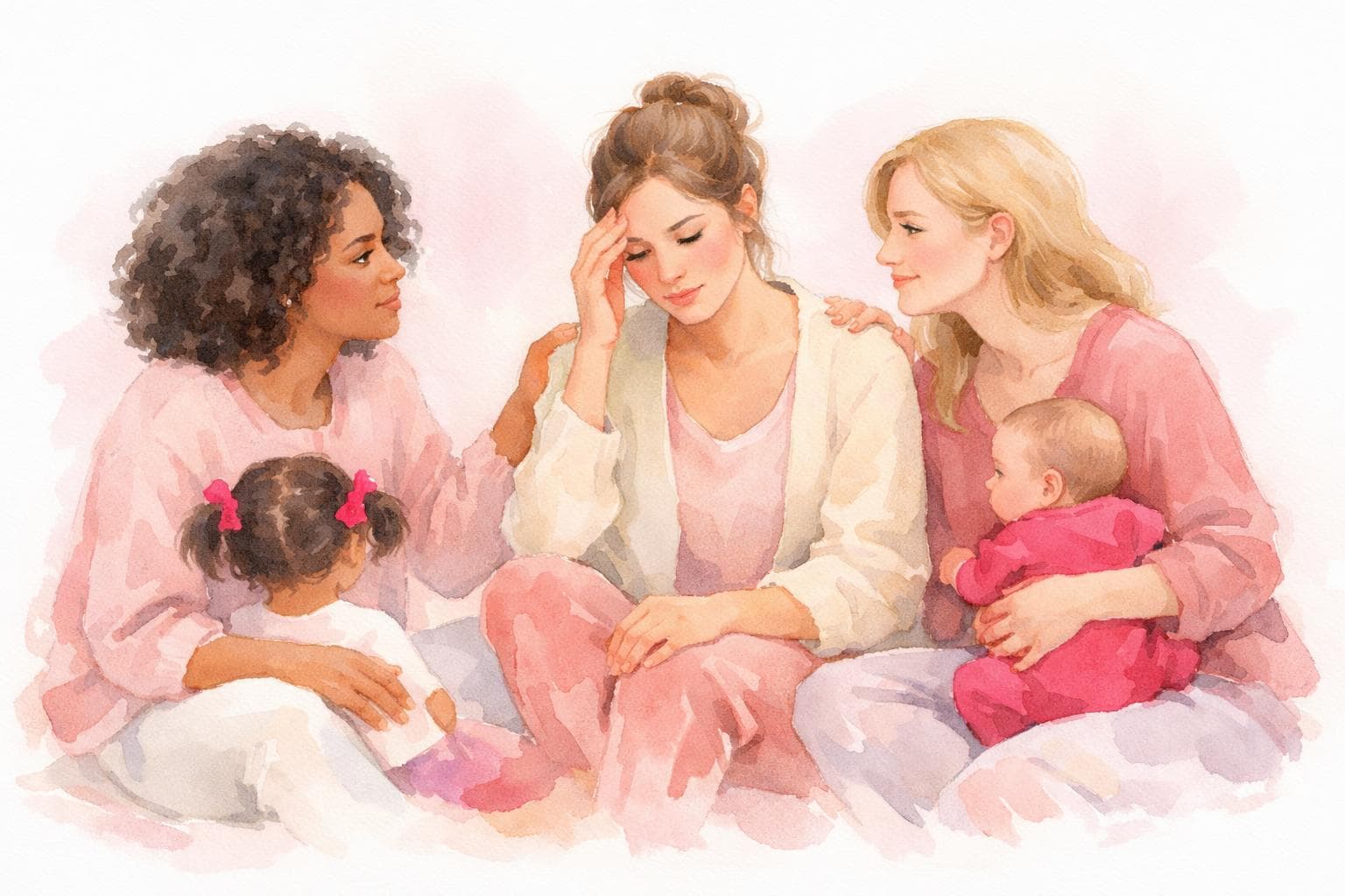 When therapy isn't enough: other mental health support for moms
