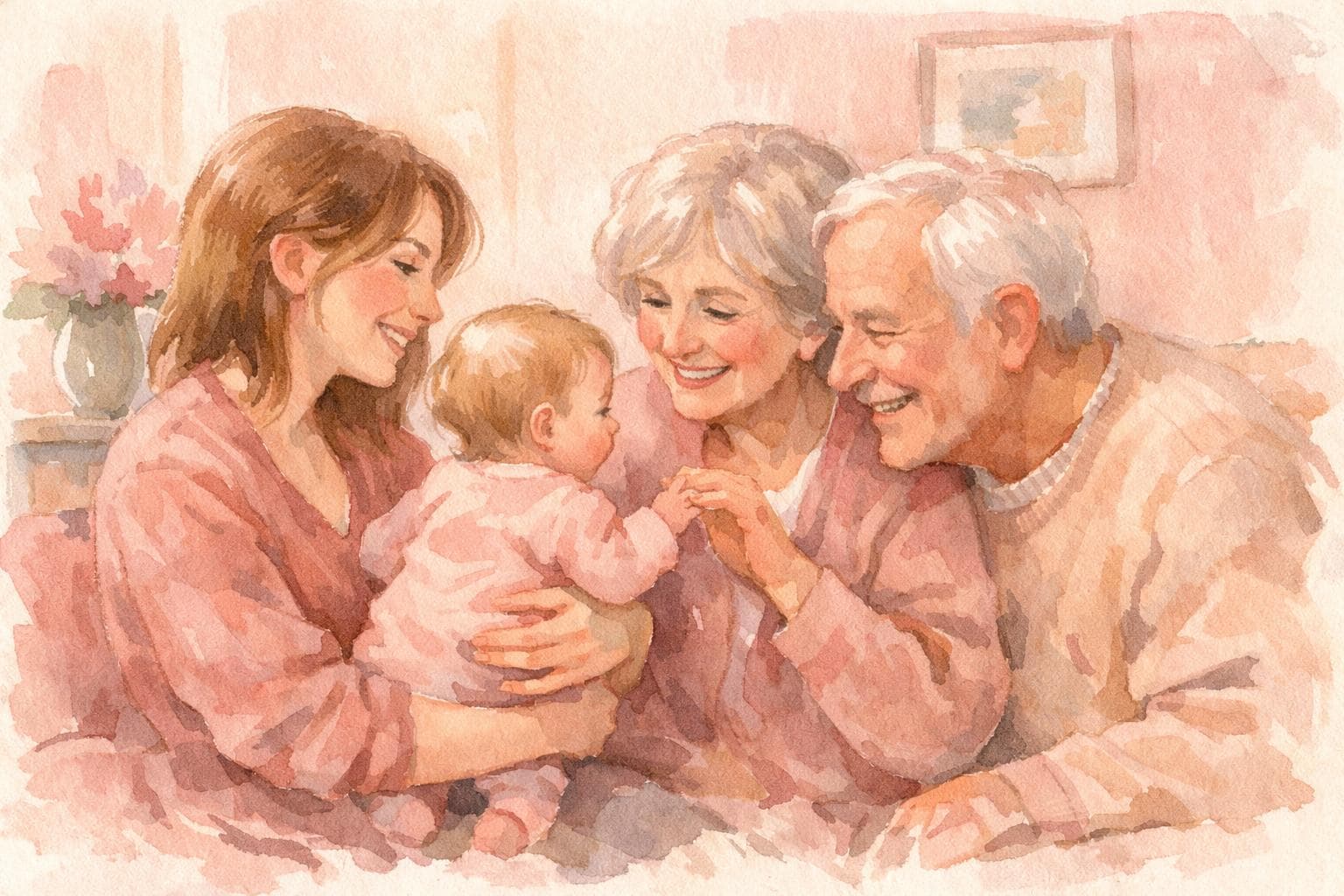When your parents become grandparents and everything changes