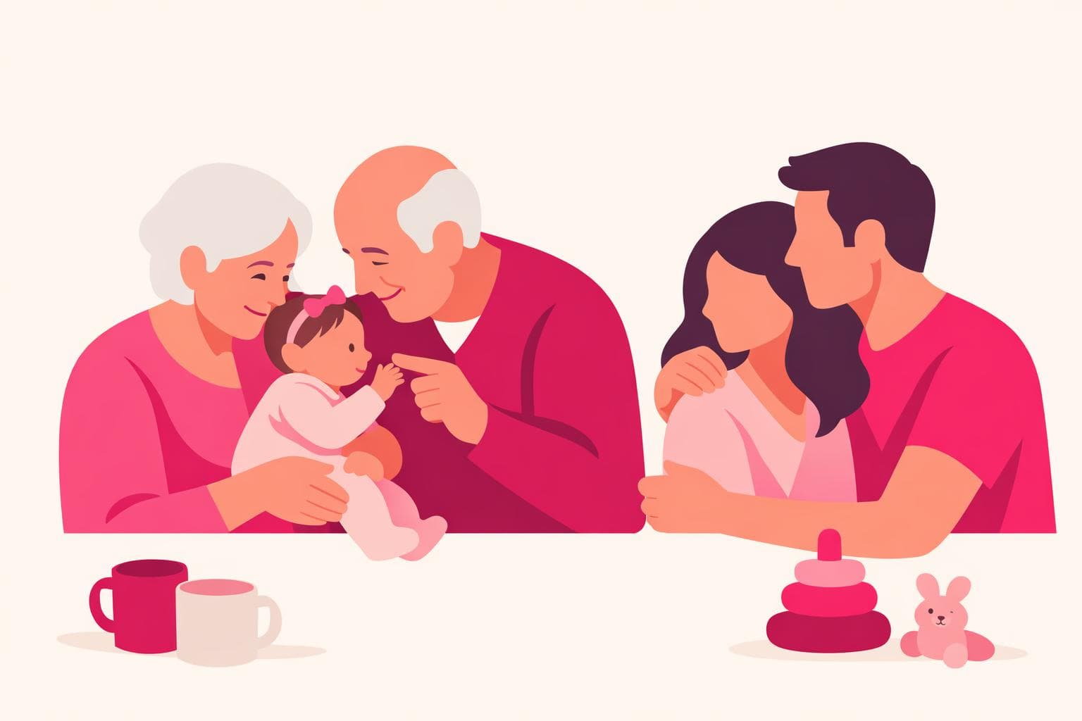 When your parents become grandparents and everything changes
