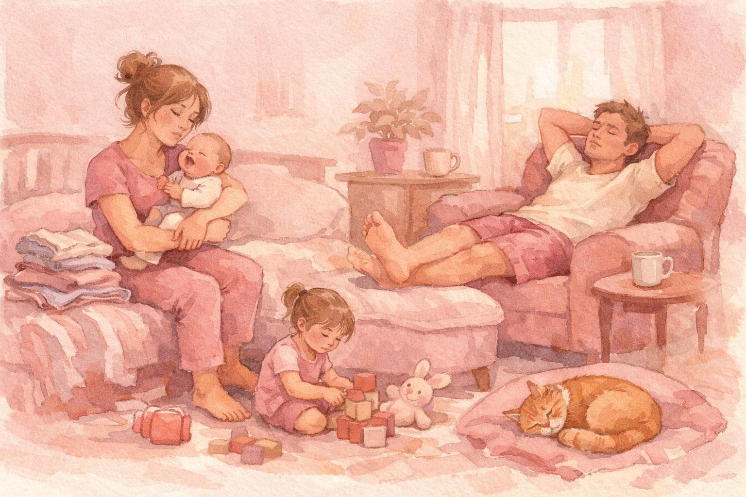 Who gets to rest in your household? The invisible hierarchy of parenting